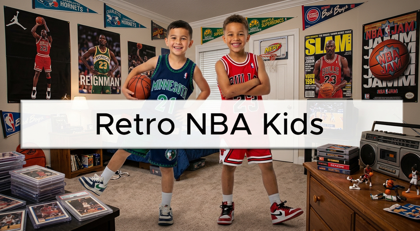 nba retro ילדים