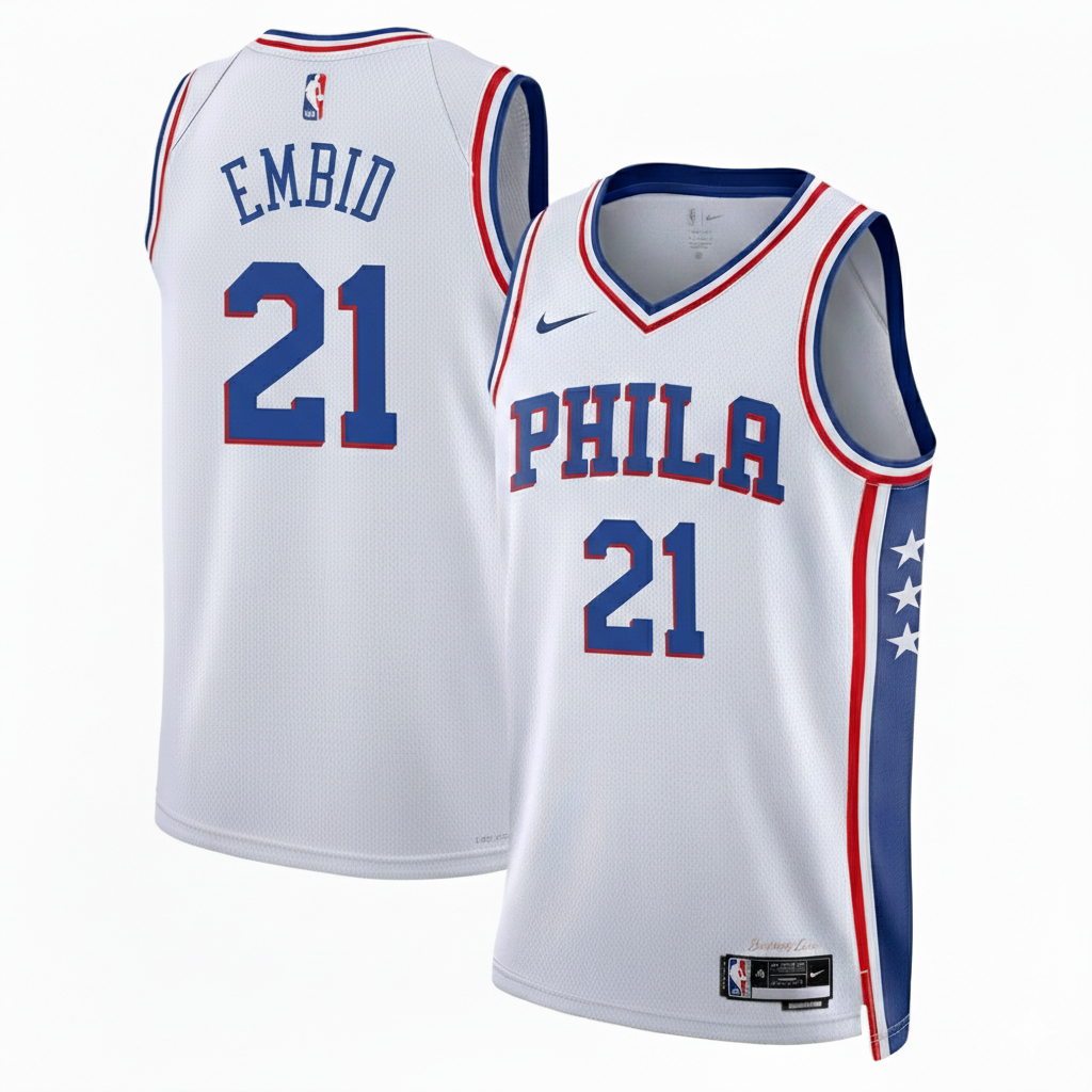 גופיית סווינגמן פילדלפיה 76 2025/26 כולל שם ומספר