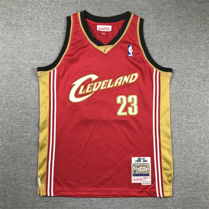 גופיית רטרו לברון ג׳יימס קליבלנד קאבלירס 2007 ילדים