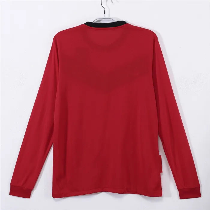 מנצ'סטר יונייטד חלצת בית ארוכה רטרו 2009/10